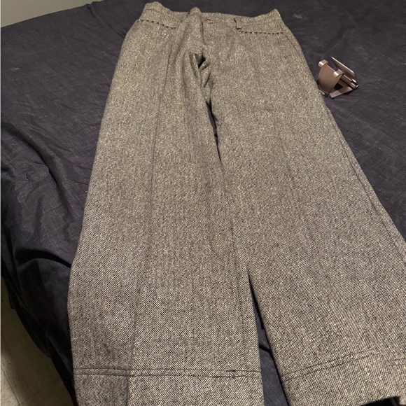 Wool dress pants w wide leg lined size 6 - Picture 2 of 5